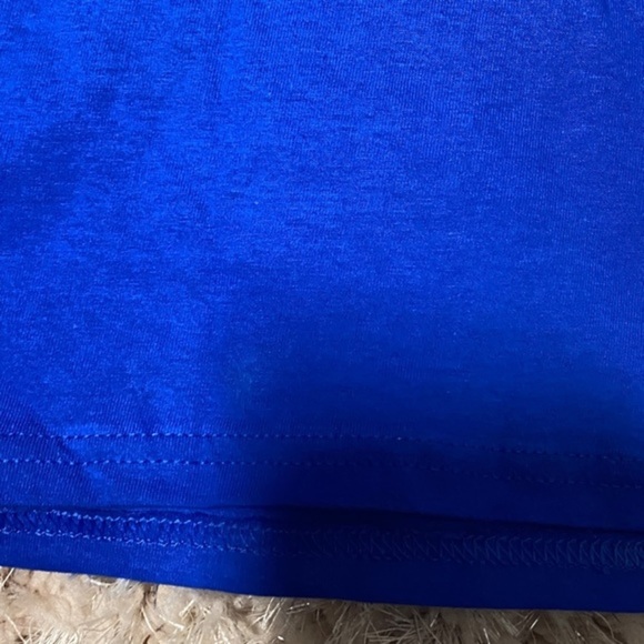 I hate Mornings Dog Fruit Of The Loom Blue T-Shirt Women’s Size 2XL - Picture 4 of 12